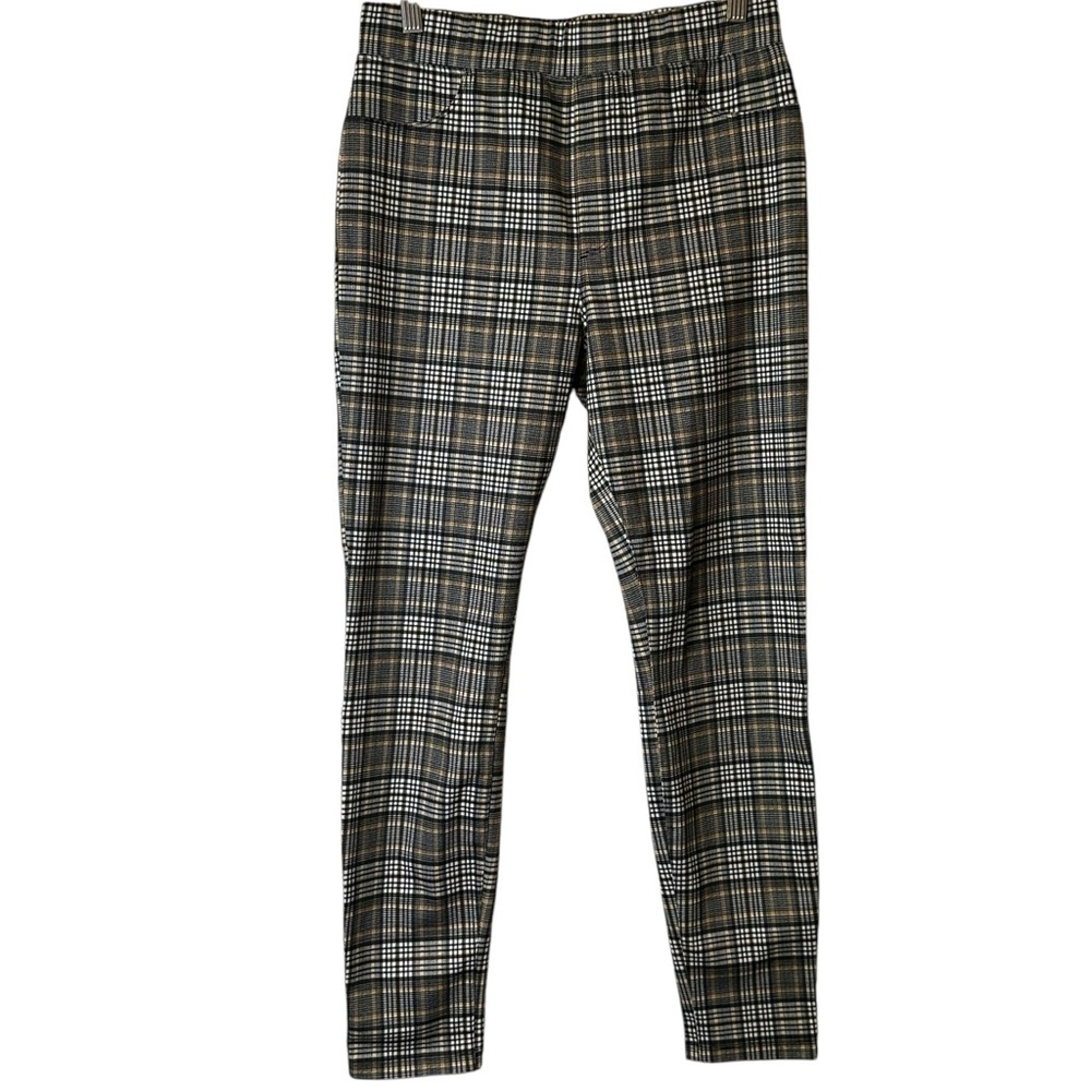 Anthropologie Sanctuary Runway Plaid Skinny Ankle Pants Preppy Academia Clueless
